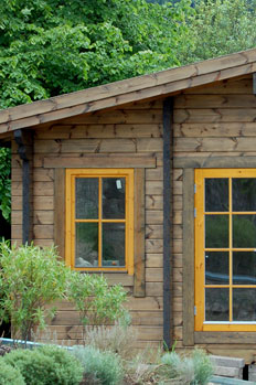 Log cabin